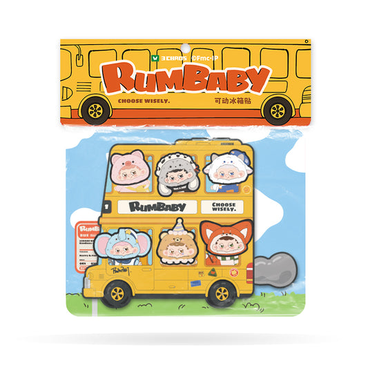 RumBaby-Cute little bus fridge magnet