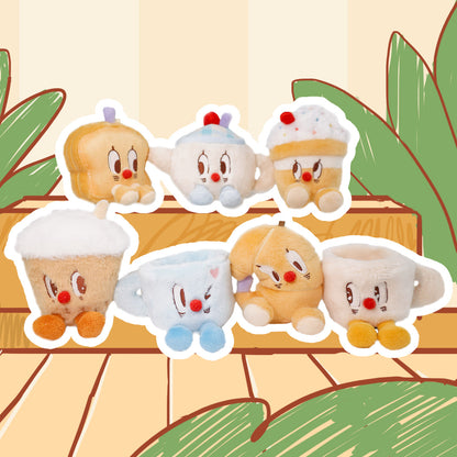 Gululu Wonderland - Afternoon Tea Theme Plush Keychain